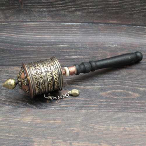 マニ車 （長さ約２７ｃｍ）アップしました　Nepal