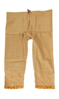 SALE!! 子供用　ズボン　サイズ１００〜１１０相当：ベージュ＆イエロー