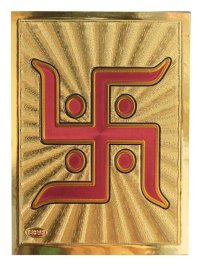 神様マグネット：スヴァスティカ　＜クリックポスト・郵送ＯＫ＞