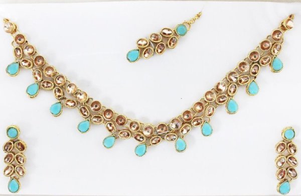 画像8: ブライダルセット ピアス：水色