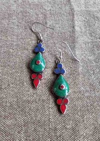 チベタンアクセサリー　ピアス　 
