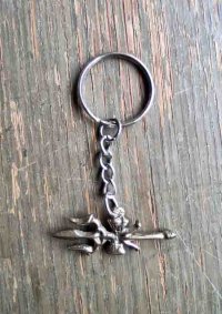 ネパール　キーホルダー：トリシューラ　  