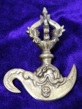 カルタリ (曲刀） １１．５ｃｍ 真鍮 密教法具
