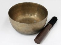 アンティーク シンギングボウル ： セブンメタル　１６．５ｃｍ
