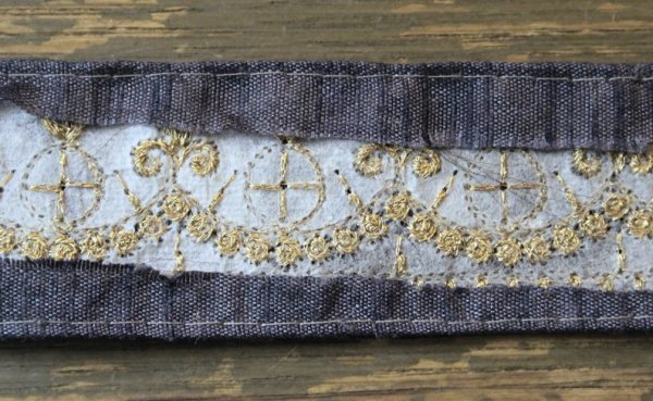 画像9: インディアンリボンレース：各エメラルドグリーン、グレー、ブラック、ホワイト　＜クリックポストOK＞