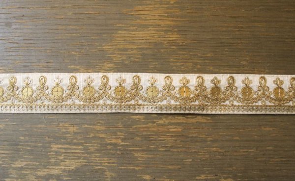 画像18: インディアンリボンレース：各エメラルドグリーン、グレー、ブラック、ホワイト　＜クリックポストOK＞