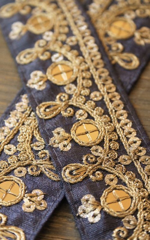 画像10: インディアンリボンレース：各エメラルドグリーン、グレー、ブラック、ホワイト　＜クリックポストOK＞