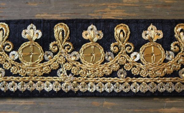 画像12: インディアンリボンレース：各エメラルドグリーン、グレー、ブラック、ホワイト　＜クリックポストOK＞