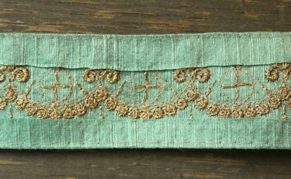 画像4: インディアンリボンレース：各エメラルドグリーン、グレー、ブラック、ホワイト　＜クリックポストOK＞