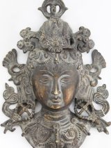 ネパール　真鍮・ターラー フェイス