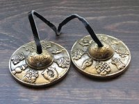 ティンシャ ：アシュタマンガラ　約６．５ｃｍ ＜クリックポストOK＞