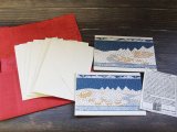 グリーティングカードセット：ネパール ロクタ紙製カード６枚セット　＜クリックポストOK＞