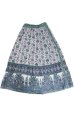 画像1: ＜アノーキ＞コットン ラップスカート： くすみカラー　各サイズ（インド表記S、L） (1)