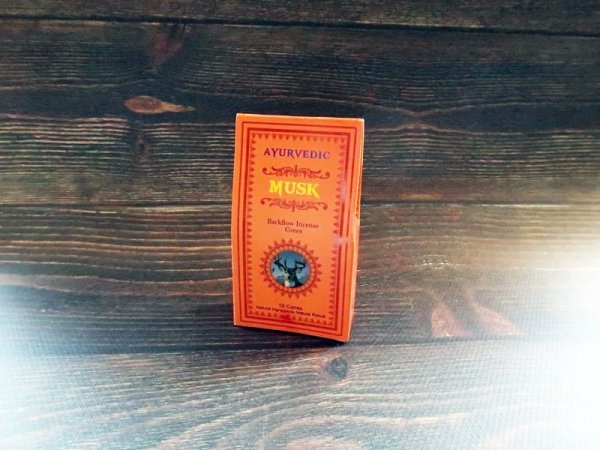 画像6: アーユルヴェディック バックフローインセンス　ムスク