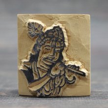 他の写真1: ネパール木版：クリシュナ ＜クリックポストOK＞