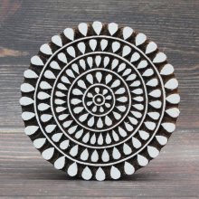他の写真1: インド木版: 幾何学模様