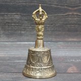 ガンター ： 約１０．５cm（チベタンベル/金剛鈴） 密教法具