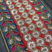 他の写真1: 【１０cm単位】 インド刺繍 リボン レース　＜クリックポストOK＞