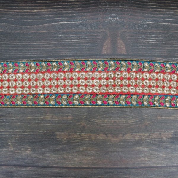 画像3: 【１０cm単位】 インド刺繍 リボン レース　＜クリックポストOK＞