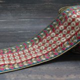 【１０cm単位】 インド刺繍 リボン レース　＜クリックポストOK＞