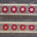 画像3: 【１０cm単位】インド刺繍リボン：花　各カラー　＜クリックポストOK＞