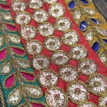 他の写真1: 【１０cm単位】 インド刺繍 リボン ：４　＜クリックポストOK＞