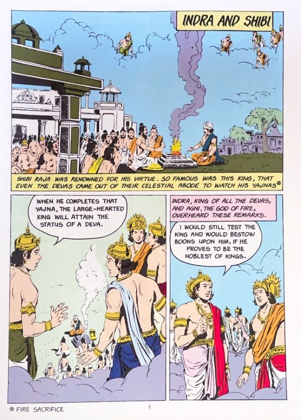 画像2: INDRA AND SHIBI   Tales of The Wise Lord of Heaven ＜クリックポストOK＞