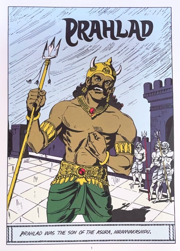 画像2: PRAHLAD  A Tale of Devotion From The Bhagawat Purana  ＜クリックポストOK＞