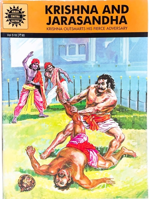 画像1: KRISHNA AND JARASANDHA  Krishuna Outsmarts His Fierce Adversary  ＜クリックポストOK＞