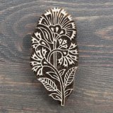 インド木版: 花 ＜クリックポストOK＞