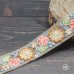 画像14: 【１０cm単位】インド刺繍リボン：花　各カラー　＜クリックポストOK＞