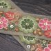 画像5: 【１０cm単位】インド刺繍リボン：花　各カラー　＜クリックポストOK＞