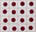 画像2: トラディショナル ビンディ ２面：ダークレッド  まる　約０.６cm  <クリックポストOK> (2)