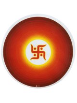 インドステッカー：スワスティカ  ＜クリックポストOK＞