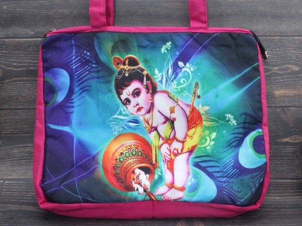 画像2: 神様バッグ：クリシュナ ピンク