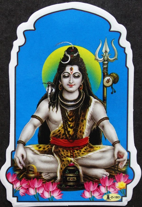 画像2: 神様シール：シヴァ ＜クリックポストOK＞