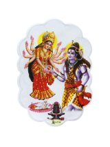 神様シール：シヴァ＆パールバティ ＜クリックポストOK＞