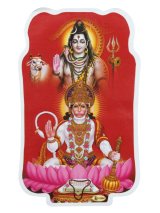 神様シール：ハヌマーン＆シヴァ  ＜クリックポストOK＞