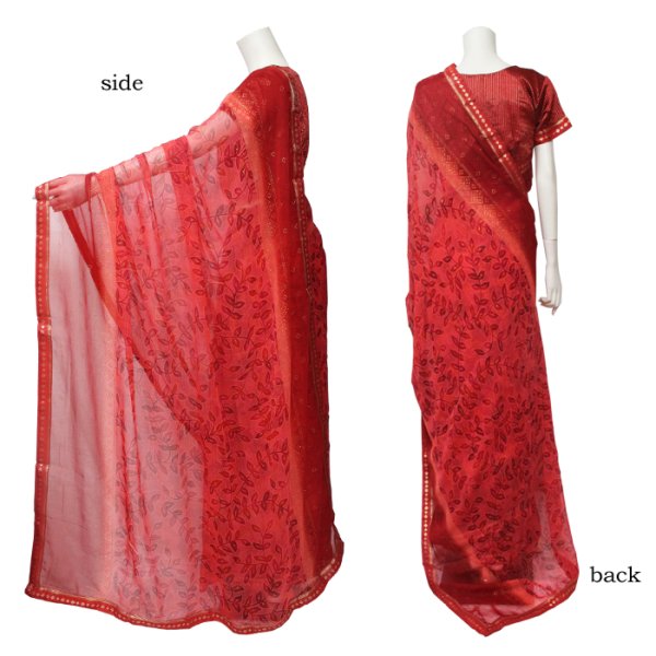 画像2: SALE!! サリー：レッド リーフ