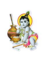 神様シール：クリシュナ  ＜クリックポストOK＞