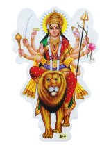 神様シール：ドゥルガー ＜クリックポストOK＞