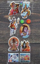 神様シール：シールシート(３) ＜クリックポストOK＞