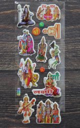 神様シール：シールシート(1) ＜クリックポストOK＞