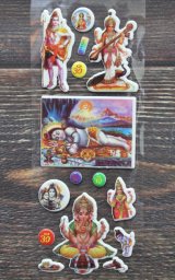 神様シール：シールシート(７) ＜クリックポストOK＞