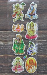 神様シール：シールシート(５) ＜クリックポストOK＞