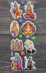 神様シール：シールシート(４) ＜クリックポストOK＞