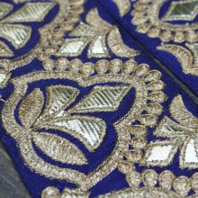 他の写真1: 【１０cm単位】インド刺繍リボン： 各カラー ＜クリックポストOK＞