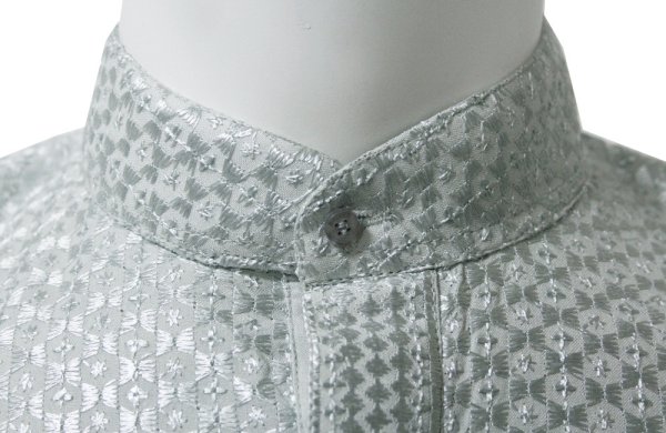 画像4: クルタ・パジャマ：シルバーグレー（インド表記４０・４２）