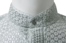 他の写真1: クルタ・パジャマ：シルバーグレー（インド表記４０・４２）