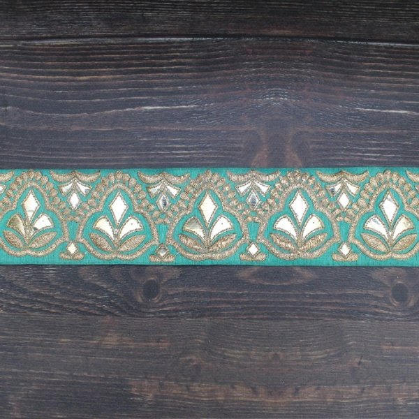 画像8: 【１０cm単位】インド刺繍リボン： 各カラー ＜クリックポストOK＞